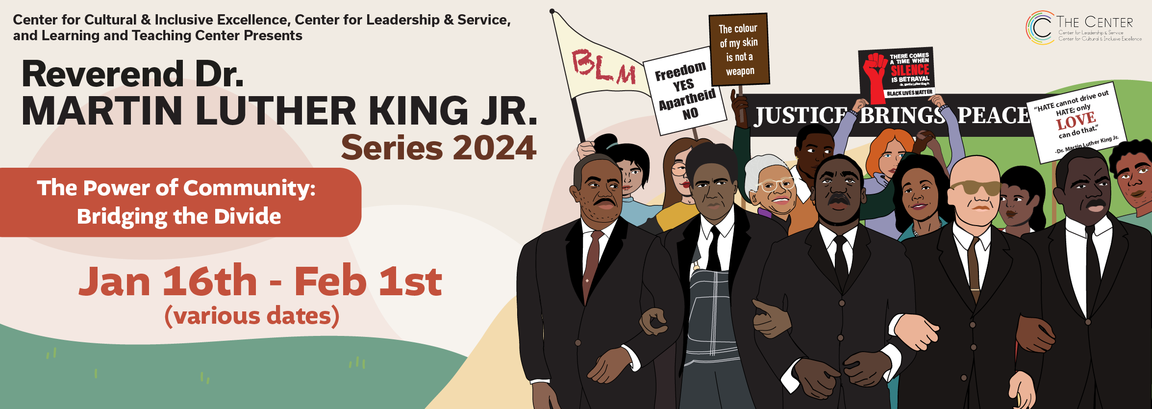Website Banner, MLK Week